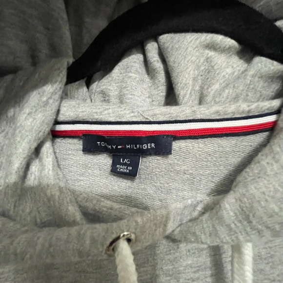 Tommy Hilfiger Hoodie Sweatshirt gray L - Picture 3 of 10